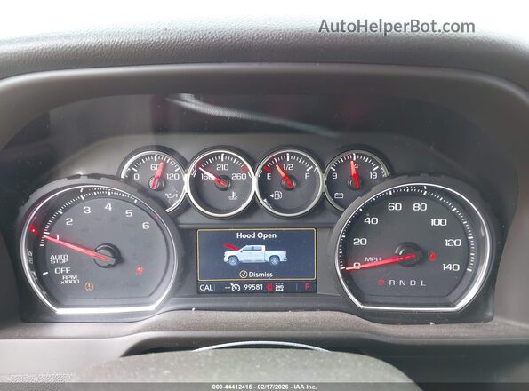 3GCUYEED1KG191218 2019 CHEVROLET SILVERADO Красный Вид задних сидений