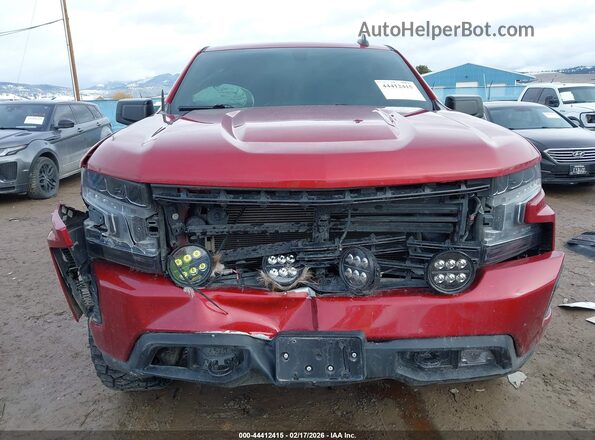 3GCUYEED1KG191218 2019 CHEVROLET SILVERADO Красный Вид щитка приборов