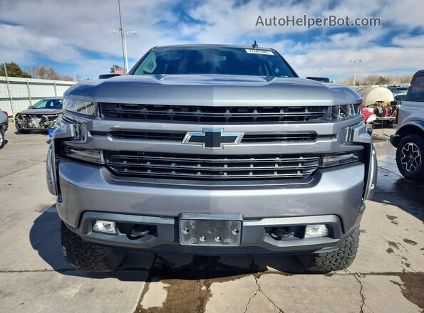 3GCUYEEDXKG271410 2019 CHEVROLET SILVERADO Серый Вид спереди