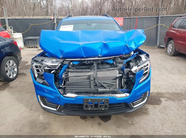 3GKALMEG2RL237327 2024 GMC TERRAIN Синий Вид задней части салона