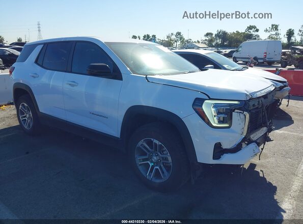 3GKALMEG8SL317477 2025 GMC TERRAIN Белый Передняя правая четверть