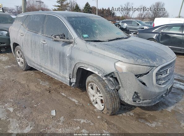 3GKALMEV0KL119992 2019 GMC TERRAIN Серый Передняя правая четверть