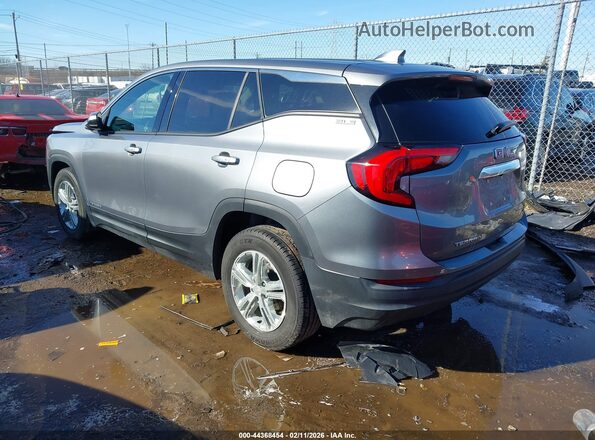 3GKALMEV0KL275286 2019 GMC TERRAIN Серебряный Задняя левая четверть