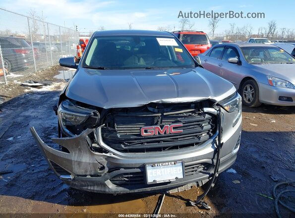 3GKALMEV0KL275286 2019 GMC TERRAIN Серебряный Вид задней части салона