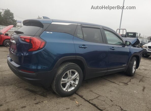 3GKALMEV0KL292914 2019 GMC TERRAIN Синий Задняя правая четверть
