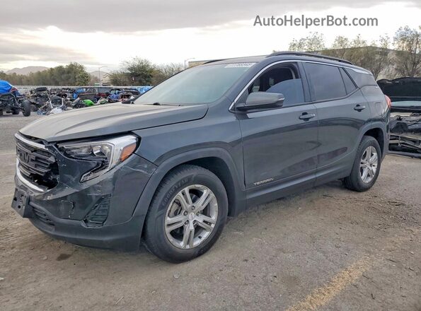 3GKALMEV2KL233363 2019 GMC TERRAIN Charcoal Przód lewy