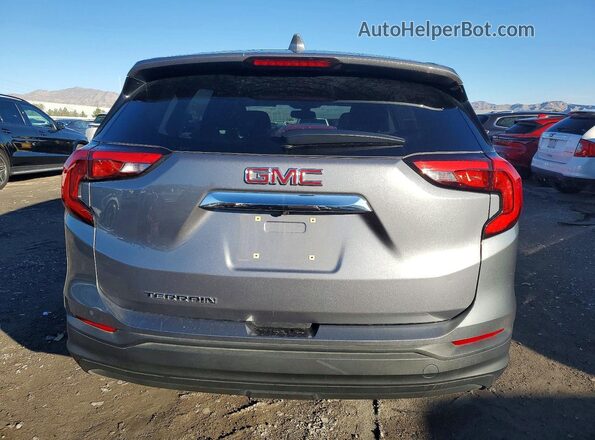 3GKALMEV3KL106878 2019 GMC TERRAIN Серый Вид сзади