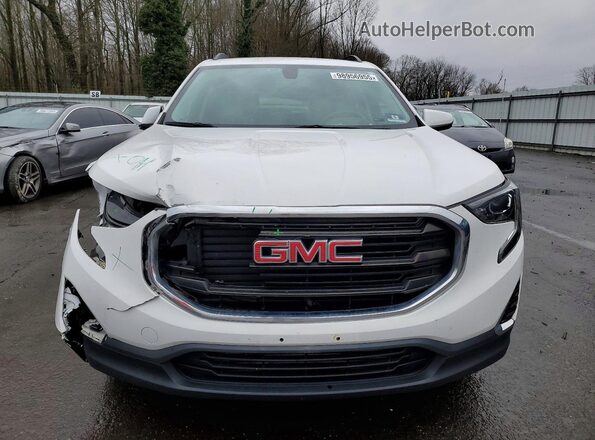 3GKALMEV4KL104959 2019 GMC TERRAIN White წინა ხედი