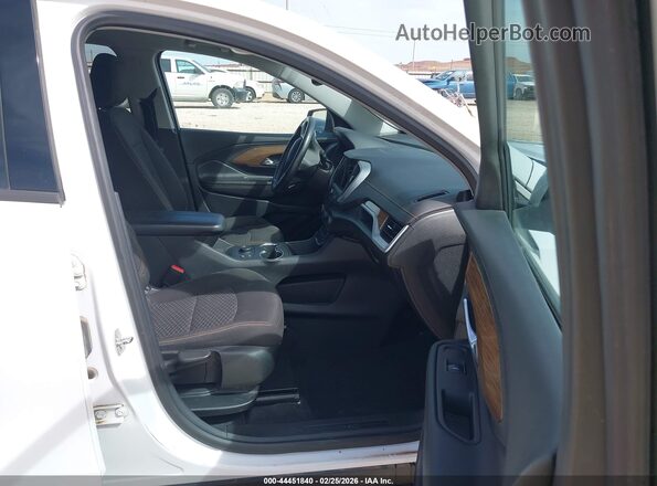 3GKALMEV6KL110813 2019 GMC TERRAIN Белый Вид салона спереди