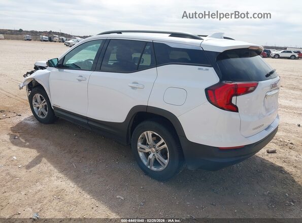 3GKALMEV6KL110813 2019 GMC TERRAIN Белый Задняя левая четверть