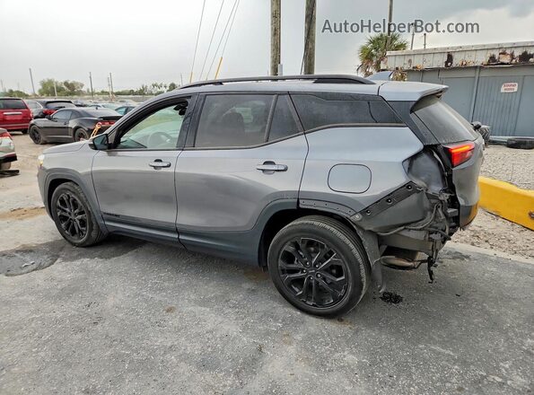 3GKALMEV6KL366532 2019 GMC TERRAIN Серый Задняя левая четверть