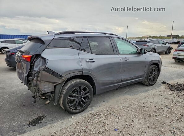 3GKALMEV6KL366532 2019 GMC TERRAIN Серый Задняя правая четверть