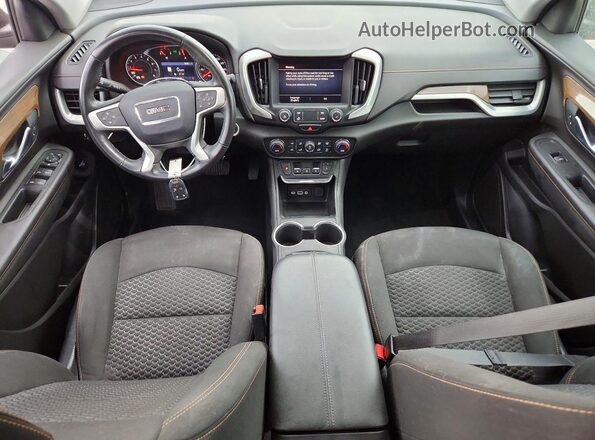 3GKALMEV6KL366532 2019 GMC TERRAIN Серый Вид панели приборов