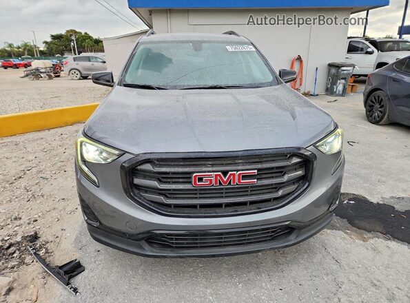 3GKALMEV6KL366532 2019 GMC TERRAIN Серый Вид спереди