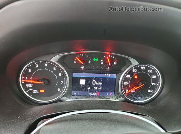 3GKALMEV6KL366532 2019 GMC TERRAIN Серый Вид щитка приборов