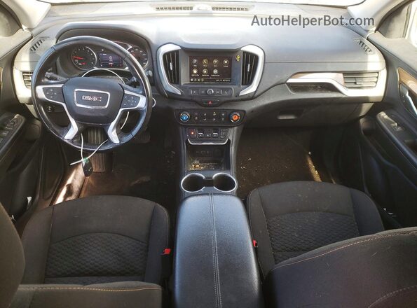 3GKALMEV6KL383167 2019 GMC TERRAIN Серебряный Вид панели приборов
