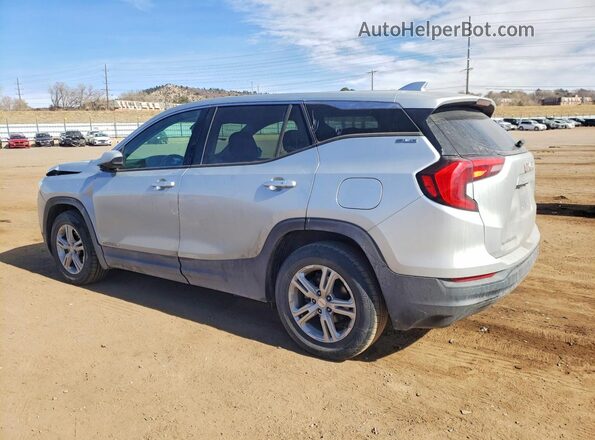 3GKALMEV6KL383167 2019 GMC TERRAIN Серебряный Задняя левая четверть