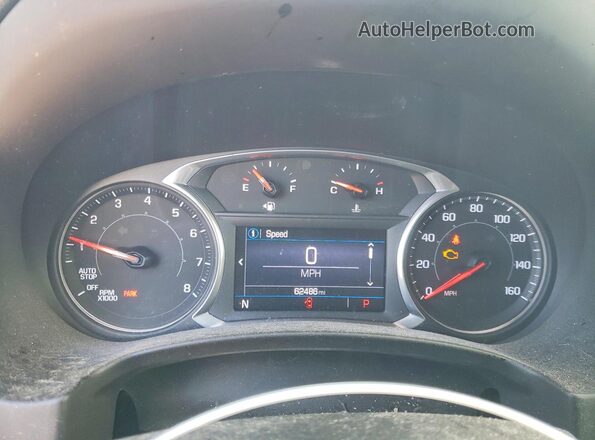 3GKALMEV6KL383167 2019 GMC TERRAIN Серебряный Вид щитка приборов