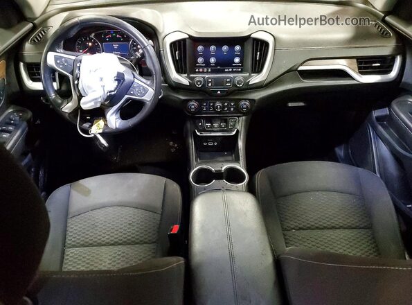 3GKALMEV8KL174691 2019 GMC TERRAIN Red Widok deski rozdzielczej