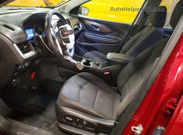 3GKALMEV8KL174691 2019 GMC TERRAIN Red Widok wnętrza z przodu