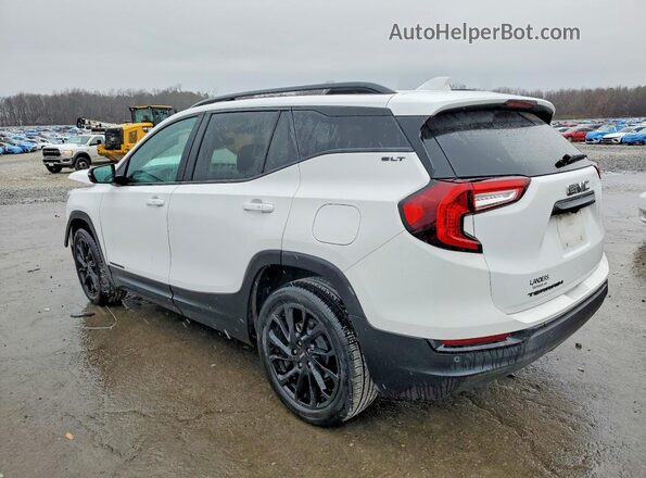 3GKALPEG0PL121381 2023 GMC TERRAIN Белый Задняя левая четверть