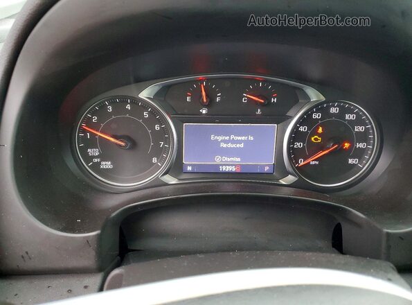 3GKALPEG0PL121381 2023 GMC TERRAIN Белый Вид щитка приборов