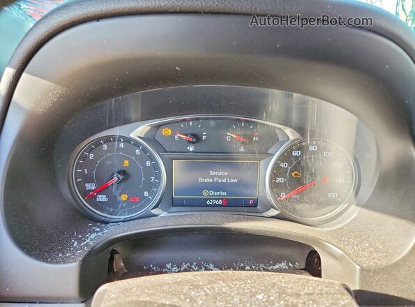3GKALPEG6RL322981 2024 GMC TERRAIN Red Widok zestawu wskaźników