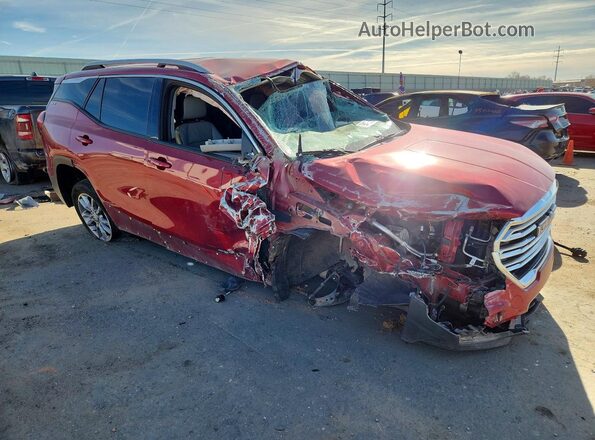 3GKALPEG6RL322981 2024 GMC TERRAIN Red Przód prawy
