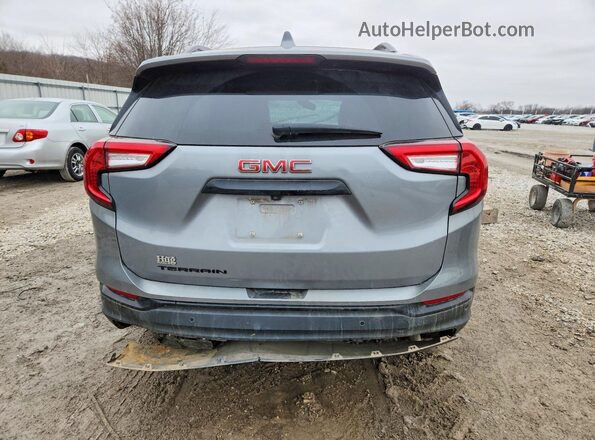 3GKALPEG9PL260005 2023 GMC TERRAIN Серый Вид сзади