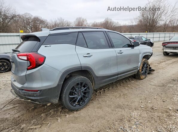 3GKALPEG9PL260005 2023 GMC TERRAIN Серый Задняя правая четверть