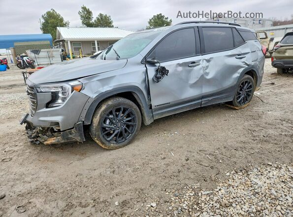 3GKALPEG9PL260005 2023 GMC TERRAIN Серый Передняя левая четверть