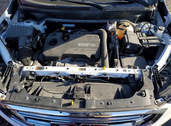3GKALPEV0KL391895 2019 GMC TERRAIN White Vista del compartimento del motor
