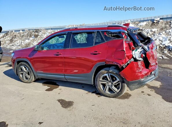 3GKALPEV4KL162085 2019 GMC TERRAIN Красный Задняя левая четверть