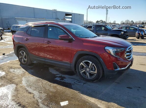 3GKALPEV4KL162085 2019 GMC TERRAIN Красный Передняя правая четверть