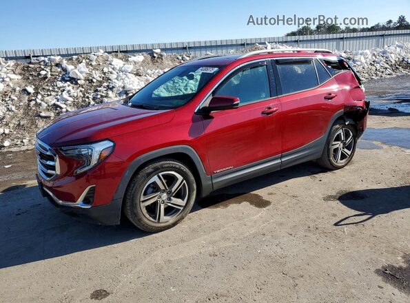 3GKALPEV4KL162085 2019 GMC TERRAIN Красный Передняя левая четверть