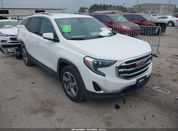 3GKALPEV5LL255604 2020 GMC TERRAIN White Передня права чверть