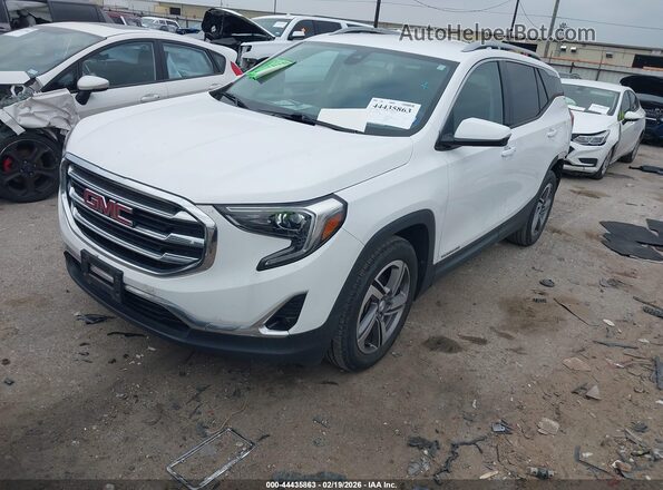 3GKALPEV5LL255604 2020 GMC TERRAIN White Передня ліва чверть