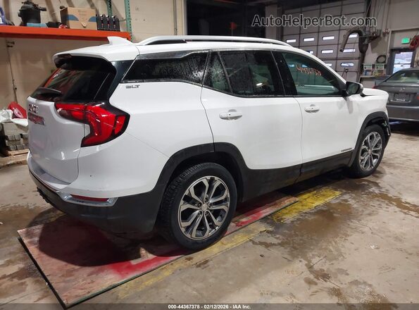 3GKALPEV8JL243055 2018 GMC TERRAIN Белый Задняя правая четверть