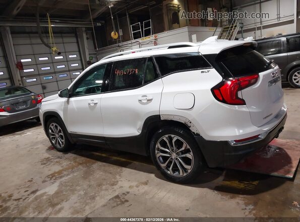 3GKALPEV8JL243055 2018 GMC TERRAIN Белый Панорамный вид салона 360°