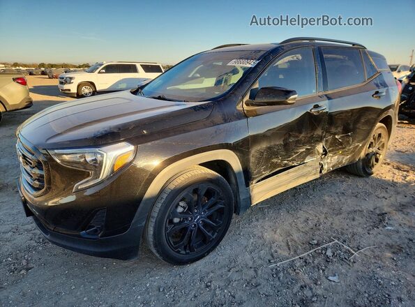 3GKALPEV8ML335416 2021 GMC TERRAIN Black Front left