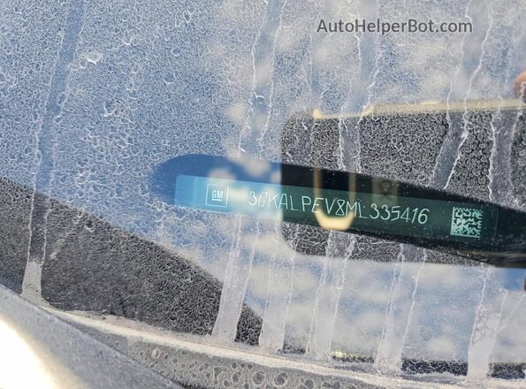 3GKALPEV8ML335416 2021 GMC TERRAIN Black Engine compartment view