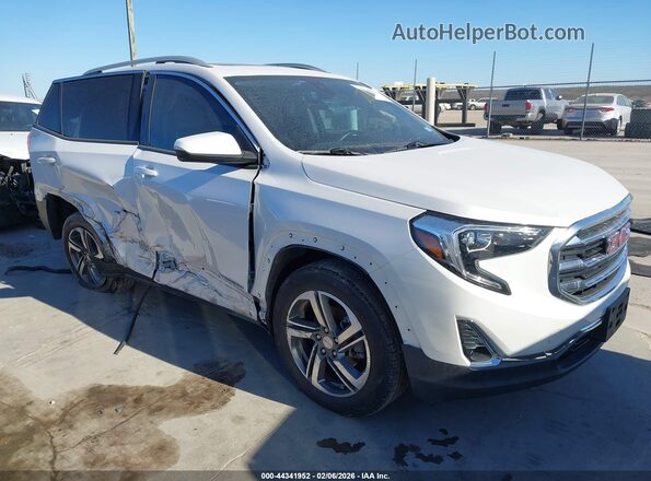 3GKALPEV9ML354931 2021 GMC TERRAIN Белый Передняя правая четверть