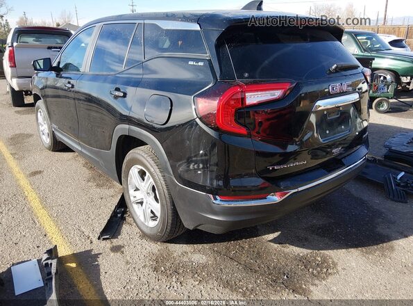 3GKALTEG0RL373868 2024 GMC TERRAIN Черный Задняя левая четверть