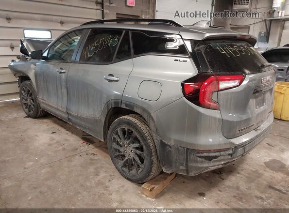 3GKALTEG2PL105319 2023 GMC TERRAIN Серый Задняя левая четверть