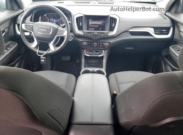 3GKALTEG4PL246201 2023 GMC TERRAIN Серебряный Вид панели приборов