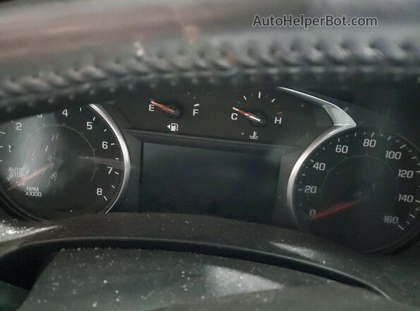 3GKALTEV1LL185639 2020 GMC TERRAIN Серебряный Вид щитка приборов