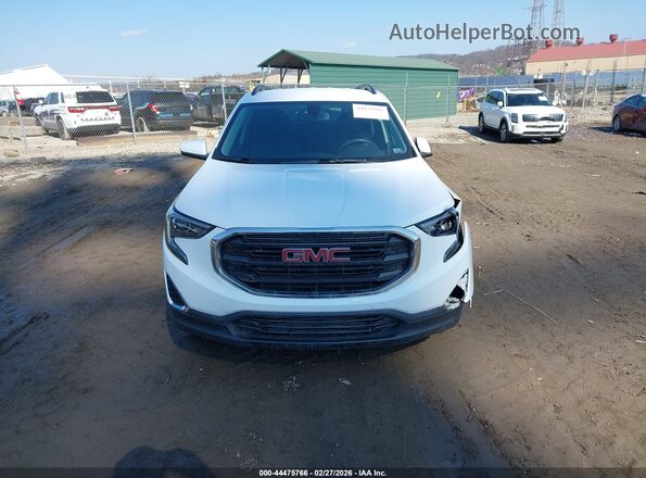3GKALTEV3KL276958 2019 GMC TERRAIN Белый Вид щитка приборов