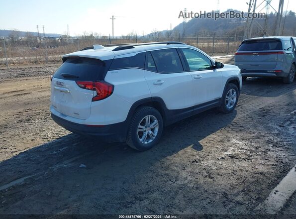 3GKALTEV3KL276958 2019 GMC TERRAIN Белый Задняя правая четверть