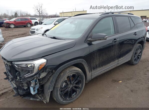 3GKALTEV5ML364882 2021 GMC TERRAIN Black Front left