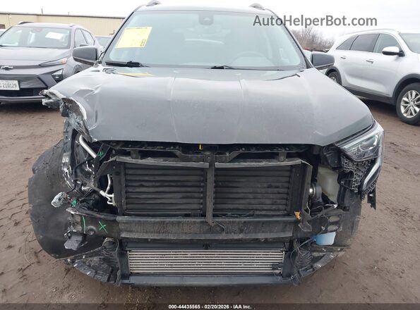 3GKALTEV5ML364882 2021 GMC TERRAIN Black Instrument cluster view